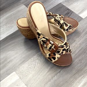 Stuart Weitzman 7 1/2 Wedge Sandals